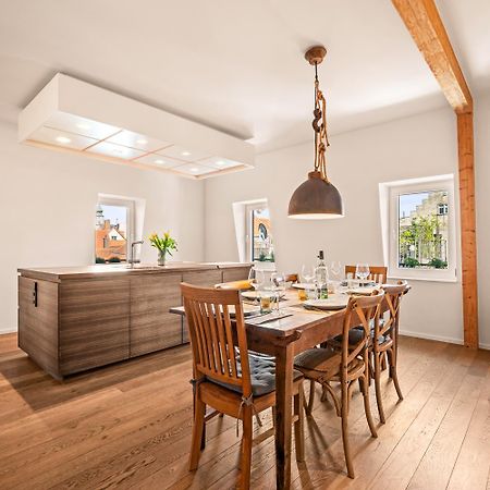 Ferienwohnung Insel-Loft - Maisonette Auf Der Insel, Exklusiv Mit Dachterrasse Lindau  Dış mekan fotoğraf