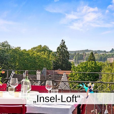 Ferienwohnung Insel-Loft - Maisonette Auf Der Insel, Exklusiv Mit Dachterrasse Lindau  Dış mekan fotoğraf